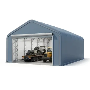 Industrial Grade Metal Galvanized Snow Load Rated PVC Coated Fabric Shelter Customizable Modular Truss Design for Outdoor