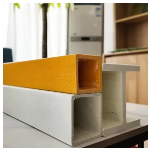 Industrial Grade Pultruded FRP Profiles for Corrosion Resistant StructuresFRP Structural Profiles for Platform Walkway Railing