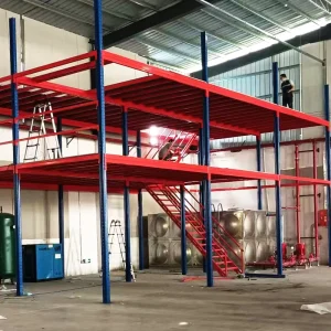 Industrial Heavy Duty Mezzanine Shelf Steel Mezzanine Floor Rack for Warehouse Storage