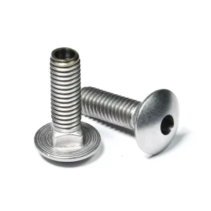 Industrial Hex Socket Recessed Carriage Bolt for Low-Profile Machine Part Connection