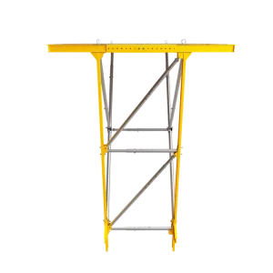 Industrial Metal Elevator Shaft Construction Operation Platform Triangular Lifting Frame High-Strength Steel Adjustable Height