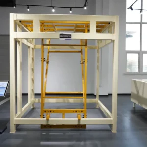 Industrial Metal Elevator Shaft Frame Construction Platform with High Strength Steel and Adjustable Height