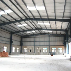 Industrial Metal Roof Truss Frame Prefabricated Steel Warehouse for Office & Mall Use