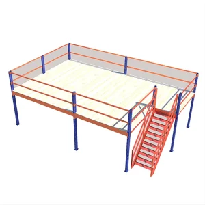 Industrial Mezzanine Floor Steel Warehouse Storage Heavy Duty Loft Platform