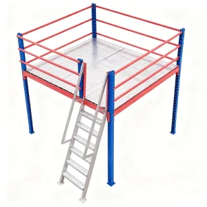 Industrial Mezzanine Racking System Steel 5 Boltless Corrosion Protection Warehouse Multi Level Storage Shelf Platform Space