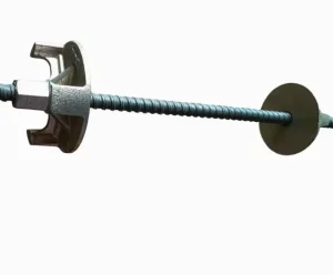 Industrial Modern Formwork Tie Rod D15mm D17mm with Wing Nuts Steel Easily Assembled for Formwork Panel