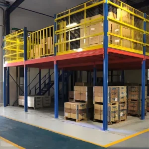 Industrial Office Platform Steel Mezzanine Shelving Floor Racking System for Warehouse Storage