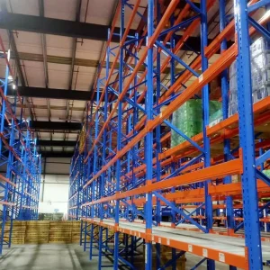 Industrial Pallet Racking Steel Pallet Rack Heavy Duty Warehouse Rack Q235B Steel for Logistics Hubs with Safety Locking Pins