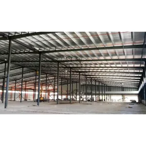 Industrial Prefabricated Steel Structure Warehouse & Shed with Sandwich PU Insulation Quick Assembly 50-100 Year Life Span
