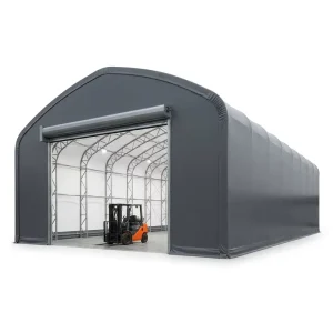 Industrial Processing Plant Steel Fabric Building Hygienic Clear Span Membrane Custom Warehouse Outdoor