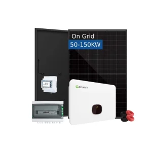 Industrial Roof Power 50kW-150kW MPPT PWM Solar Power Kit Complete On Grid Solar Energy System