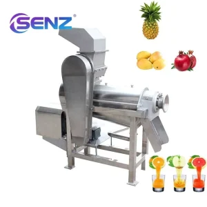 Industrial Screw Juicer with Crushing Function for Pineapple Mango Apple Pomegranate & Other Fruits