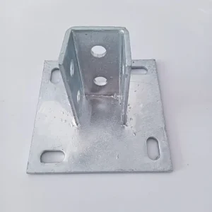 Industrial Standard Post Base Hot Dip Galvanized Base Plate for Construction