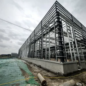 Industrial Steel Frame Warehouse Workshop and Indoor Sports Center with High Load and Wind Resistance