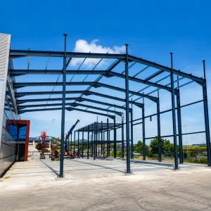 Industrial Steel Frame Workshop Building for Warehouse and Production Line