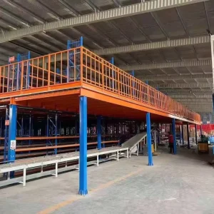 Industrial Steel Platform Mezzanine Office Warehouse Floor Office Warehouse Mezzanine Industrial Stacking Racks Shelf Rack