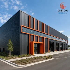 Industrial Steel Structure Building Prefabricated Warehouse Workshop Manufacturing Plant