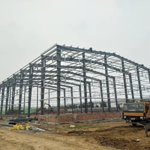 Industrial Steel Structure Building for Warehouse and Workshop Large-Span Construction