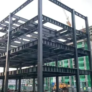Industrial Steel Structure Warehouse Expandable Q235/Q355 Prefab Metal Building for Growing Business Workshop & Garage