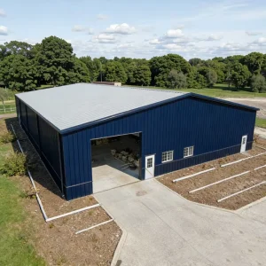 Industrial Steel Workshop Building Complete Prefabricated Components for Quick Installation