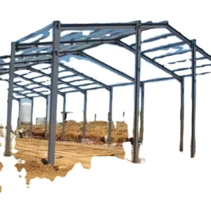 Industrial Steel Workshop Building Kits Steel Structure for Warehouse Use 5+ Year Warranty 121+ Mph Wind Resistance