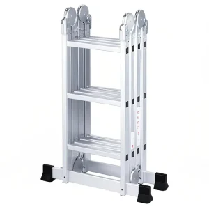 Industrial Step Ladder Factory Direct Aluminum Alloy Ladder Non Slip Portable