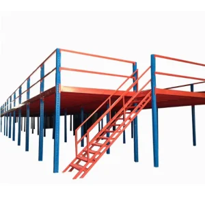 Industrial Strength Steel Platform Mezzanine Office Mezzanine Floor Industrial Steel Shelf Warehouse Staircase Storage Rack