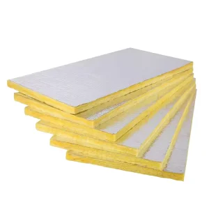 Industrial Style Aluminum Foil Glass Wool Panel for Construction Warehouse Sandwich Panels Glass Wool