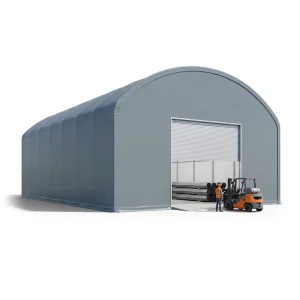Industrial Tension Fabric Building for Oil & Gas Field Pipe Storage Desert Grade Warehouse
