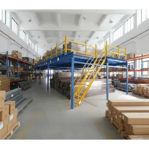Industrial Warehouse Steel Mezzanine Platform Multi Level Loft Floor Corrosion Protection Powder Shelving