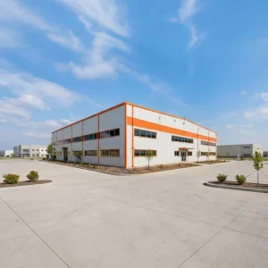 Industrial Warehouse Steel Structure for Logistics Hubs Food Processing Workshops & Factory Storage in Nigeria and Ghana
