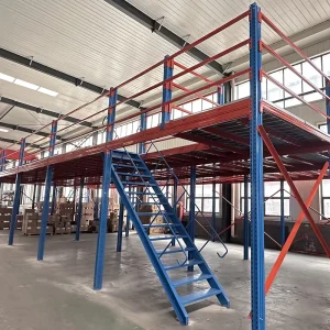 Industrial Warehouse Storage Heavy Duty Corrosion Protected Steel Pallet Racking Adjustable Multi-Level Mezzanine Rack