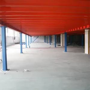 Industrial Warehouse Storage Mezzanine Steel Structure Work Shelf and Goods Elevator Metal Frame Mezzanine Rack