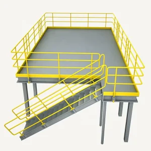 Industrial Warehouse Storage Steel Mezzanine Floor Platform