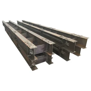 Industrial Welded Steel Structure Parts: Columns, Trusses and Bracings