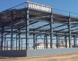 Industrial Wide Span Prefabricated Steel Structure Building Warehouse Workshop Easy Installation