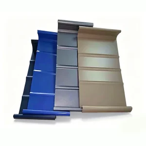 Industrial and Commercial Buildings Galvanized Color Coated Steel Profiled Sheet Wall Cladding Panel