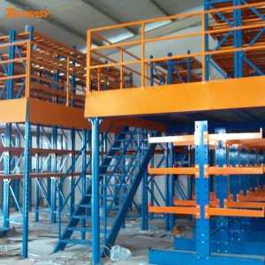 Industry ODM Heavy Duty Eco-Friendly Corrosion Protected Powder Coated Surface Adjustable Multi-level Steel Structure Mezzanine