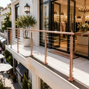 Innovative Cable Railing Quick Assembly Balustrade & Handrail for DIY Projects