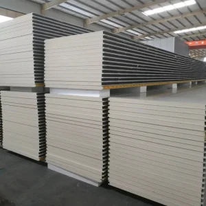Insulated 10cm or 150mm PU Sandwich Panel for Traditional Roofing Warehouse Construction