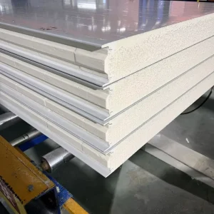 Insulated Cold Room Panel PU PIR Sandwich Panel with 100mm Polyurethane Core Galvanized Steel Sandwich Panel for Cold Storage