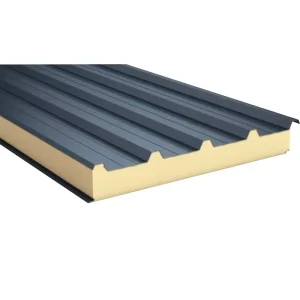 Insulated Fireproof Rock Wool PIR Polyurethane EPS PIR Roof Metal Wall Panel Sandwich Panels For Prefabricated Warehouse