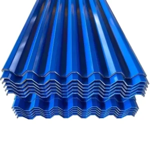 Insulated Metal Panels 6m Iron Color Corrugated Steel Roof Panel Galvanized Zinc Aluminum Ppgi Metal Roof Panel