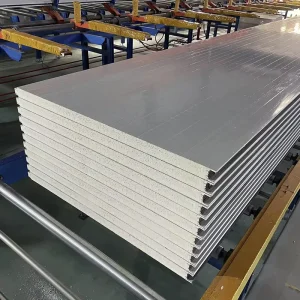 Insulated PU PIR Wall Panels Sandwich Panel for Warehouse Building Construction