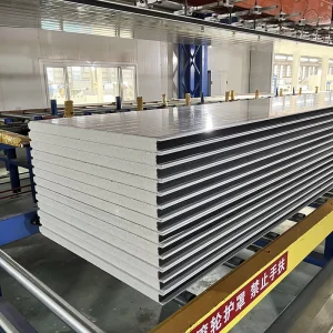 Insulated PU Roof Sandwich Panel 50/70/150mm PIR PUR EPS Sandwich Wall Panel for Warehouse