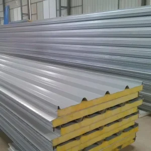Insulated Polyurethane Color Steel Plate Wall and Roof PU Sandwich Panel