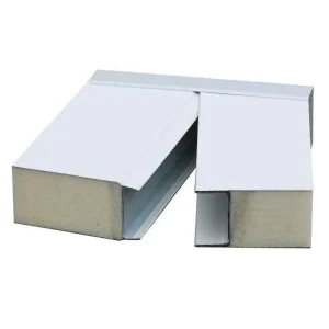 Insulated Polyurethane PU Sandwich Panel Male/Female Joint Wall Cladding PUR Sandwich Board