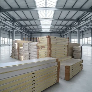 Insulated Polyurethane PU Sandwich Panel Wall for Cold Room for Vegetables