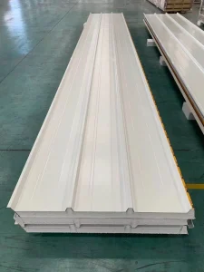 Insulated Polyurethane PU Sandwich Panel for Construction Fireproof Roof and Wall