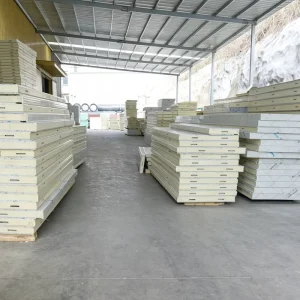 Insulated Roof PU PIR Polyurethane Sandwich Panel 50 mm Wall Panels 100mm Boards Panel for Cold Room Storage Refrigeration Parts